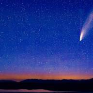 A trajetória dos Cometas...